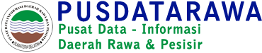 Pusdatainfo Rawa dan Pesisir Logo